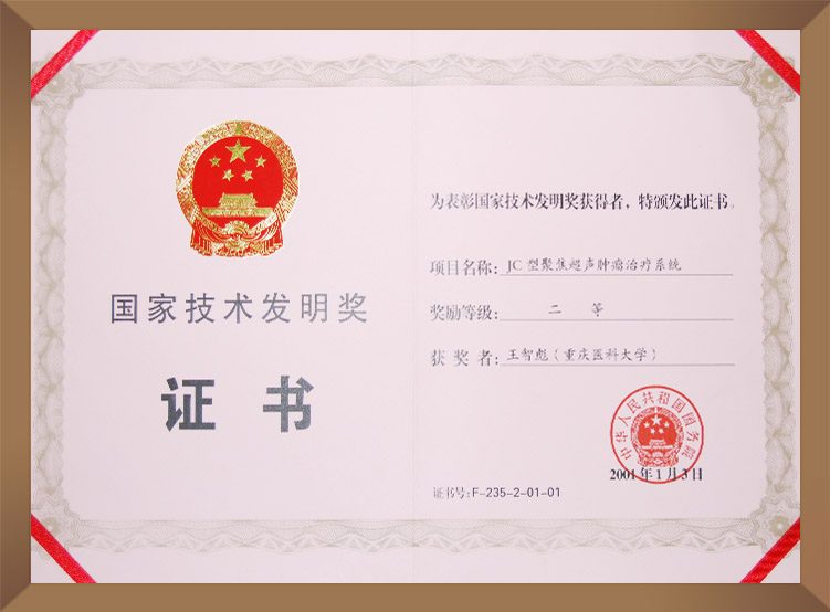 國家技術(shù)發(fā)明獎(jiǎng)二等獎(jiǎng)