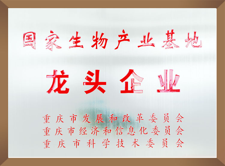 國家生物產(chǎn)業(yè)基地龍頭企業(yè)